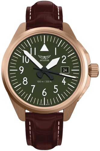 Кварцевые Aviator AVIATOR V.1.38.2.319.4 нержавеющая сталь