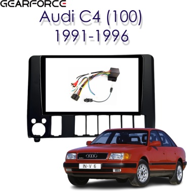GearForce переходная рамка для Audi C4 (100) 1991-1996 черный