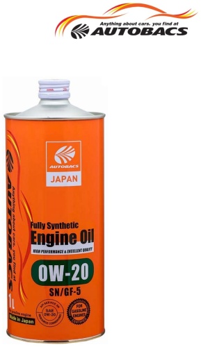 Синтетическое AUTOBACS High perfomance & Excellet Quality 0W-20 1 л