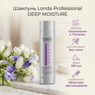 Londa Professional DEEP MOISTURE шампунь 250 мл