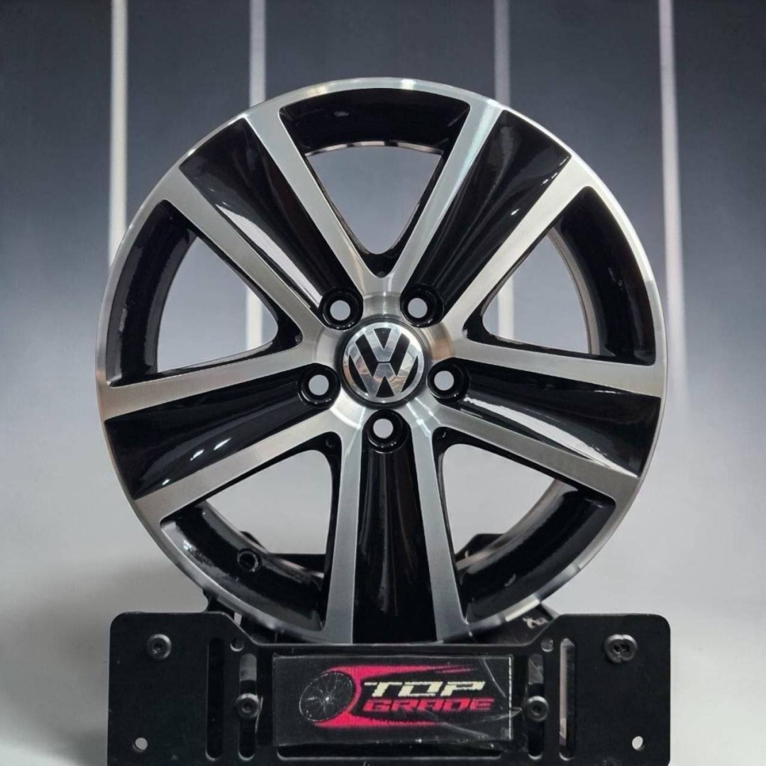 Top Grade T\G 5077 6x15/5x100 D57.1 ET40 4 диска черный, серебристый