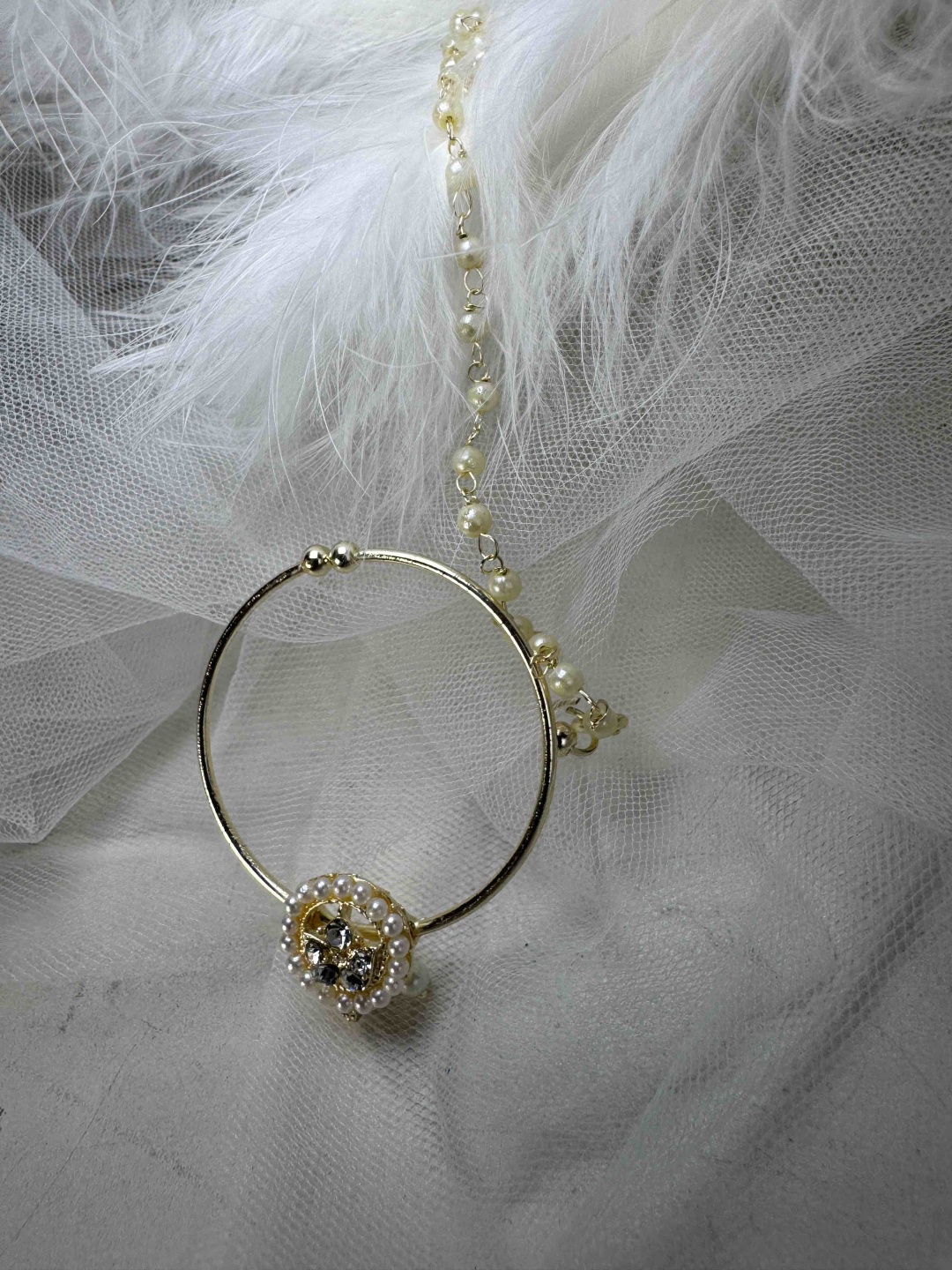 Украшение на лицо AGRA jewelry ювелирный сплав, пластик