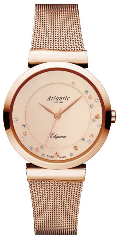 Кварцевые Atlantic 29039.44.79MB нержавеющая сталь