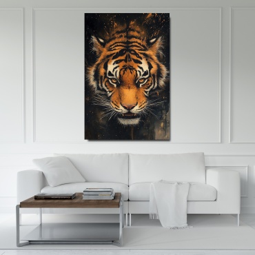 Картина Взгляд хищника 50x70 см