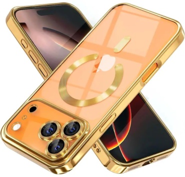 Чехол для Apple iPhone 17 Pro золотой