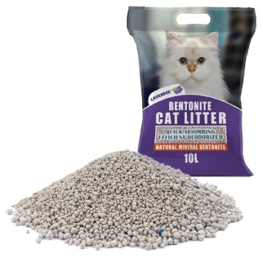 CATLITTER Лаванда бентонитовый комкующийся 10 л