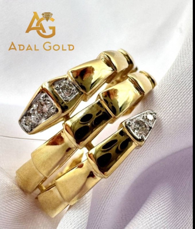 ADAL GOLD ADG_ZMKA2354 размер 19 вес 3.04 г золото, фианит
