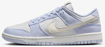 Кроссовки Nike DUNK белый, синий