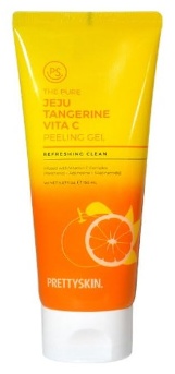 Pretty Skin пилинг Pure Jeju Tangerine Vita C Peeling Gel 150 мл