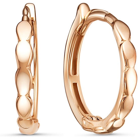Серьги Lucente 2530100_1_10 вес 1.52 г золото, без вставок