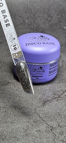 Family nails базовое покрытие Disco base №10 глянцевое 15 мл
