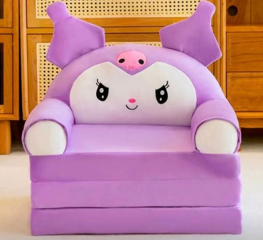 Диван-игрушка kuromi 40x45x45 см, фиолетовый