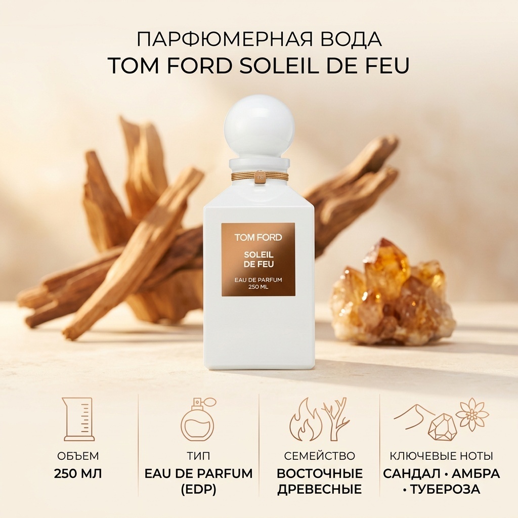 TOM FORD De Feu парфюмерная вода EDP 250 мл, для женщин