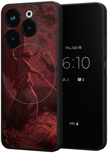 Чехол для Infinix HOT 40, HOT 40 Pro рисунок