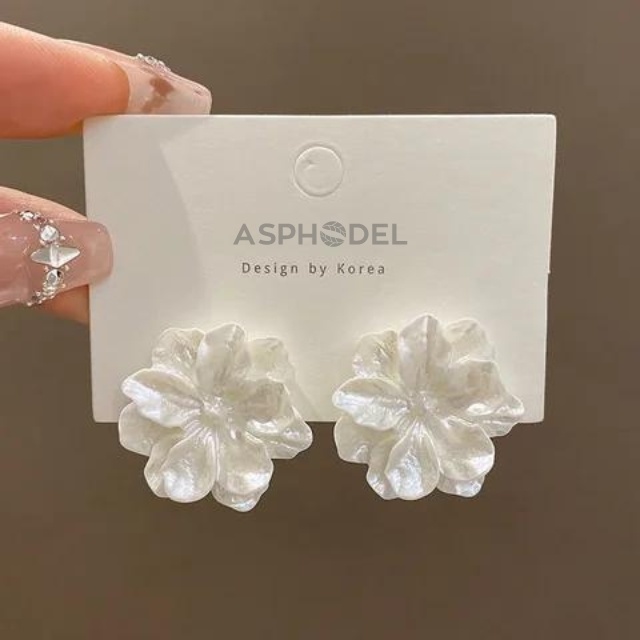 Серьги ASPHODEL Базовая коллекция бижутерный сплав, без вставок