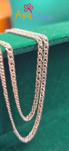 AyaSilver Золото_GOLD_AS10-11099 длина 55 см, вес 2.79 г золото, плетение двойной ромб
