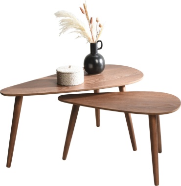 Журнальный столик Koopman KR8200330, 80х40x60 см, коричневый