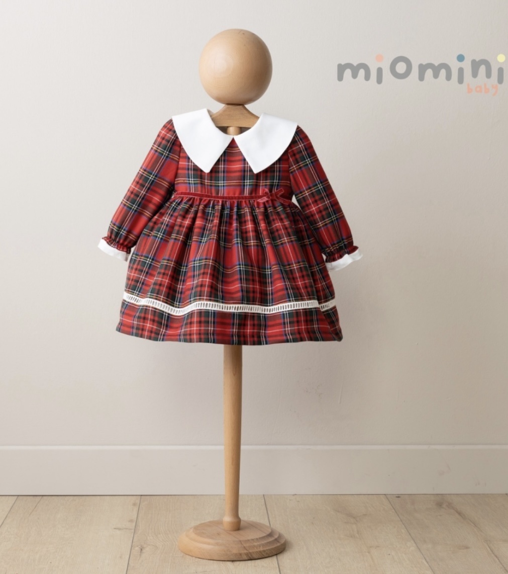 Нарядное платье Miomini baby красный, бордовый