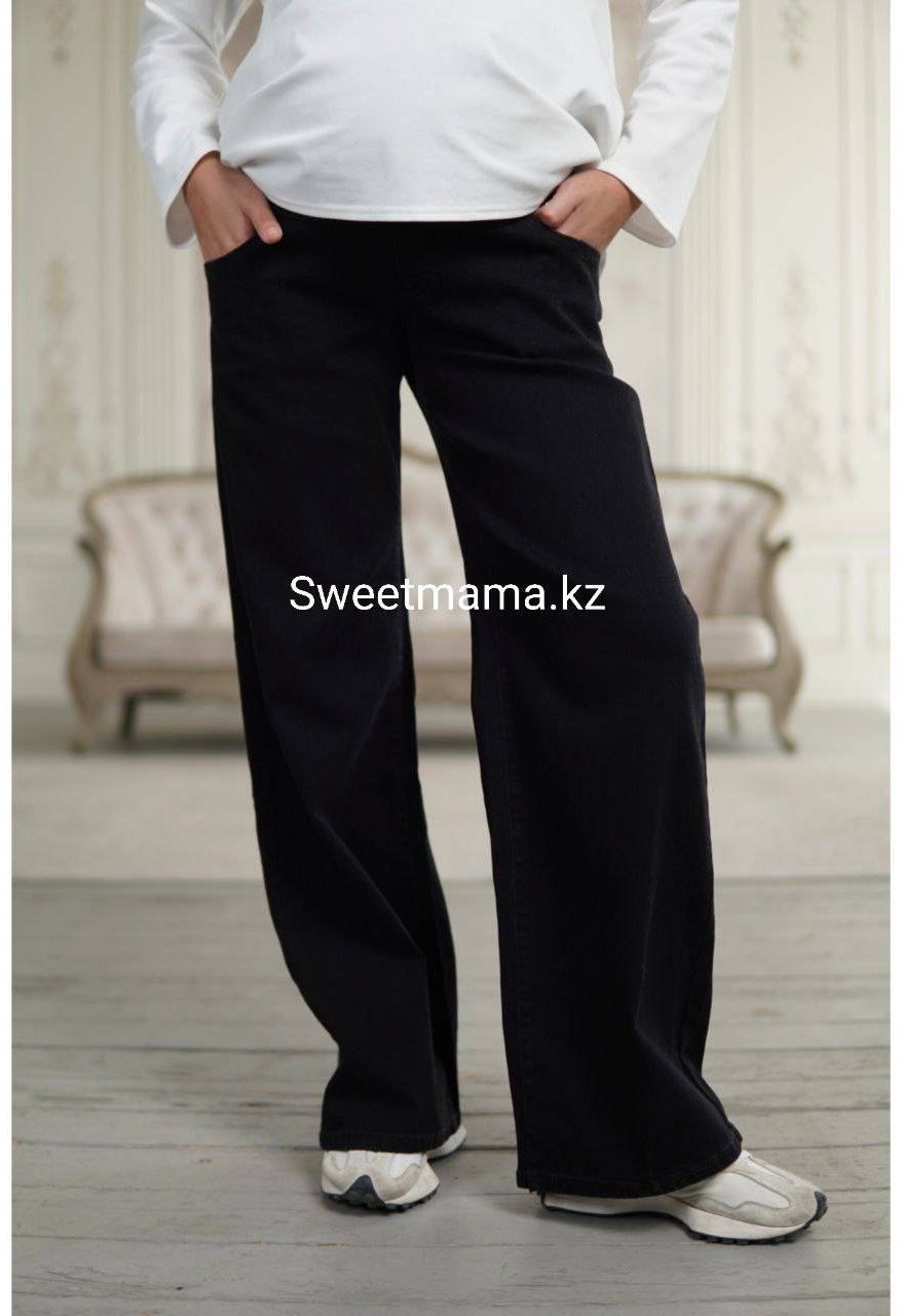 Джинсы прямые Sweetmama.kz черный