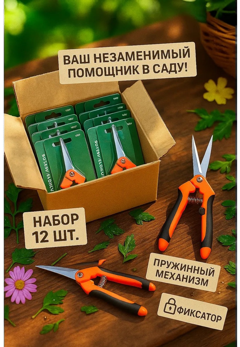 Садовые ножницы универсальное , диаметр среза: 20 мм