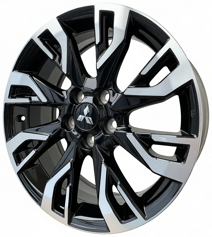Rainbow Dance Mitsubishi Outlander 7x18/5x114.3 D67.1 ET38 4 диска черный, серебристый