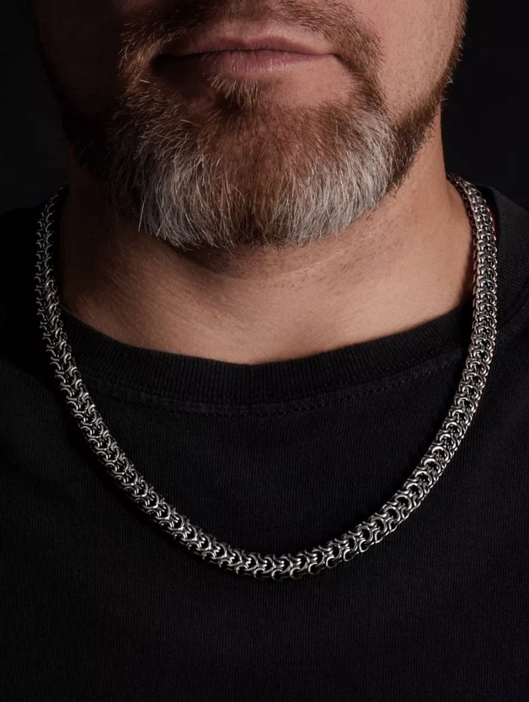 IMAN ALIKHAN IA00119 длина 60 см, вес 53 г серебро, плетение рамзес