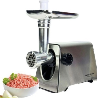 Мясорубка ZW-580 ZW580 серебристый