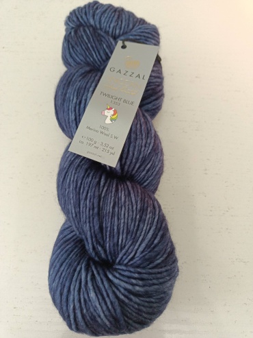 Пасма GAZZAL 1353 TWILIGHT BLUE 197 м 100 г