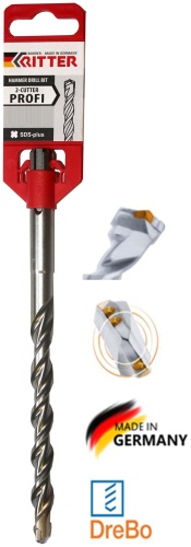 Ritter бур SDS+ Ritter Profi 14х160/210 (SDS-plus, 14х160х210 мм) 1 шт