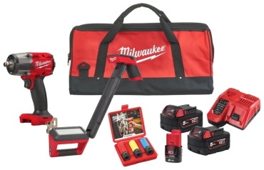 Набор аккумуляторных электроинструментов Milwaukee M18 FPP2BH-523BEU 2 в 1