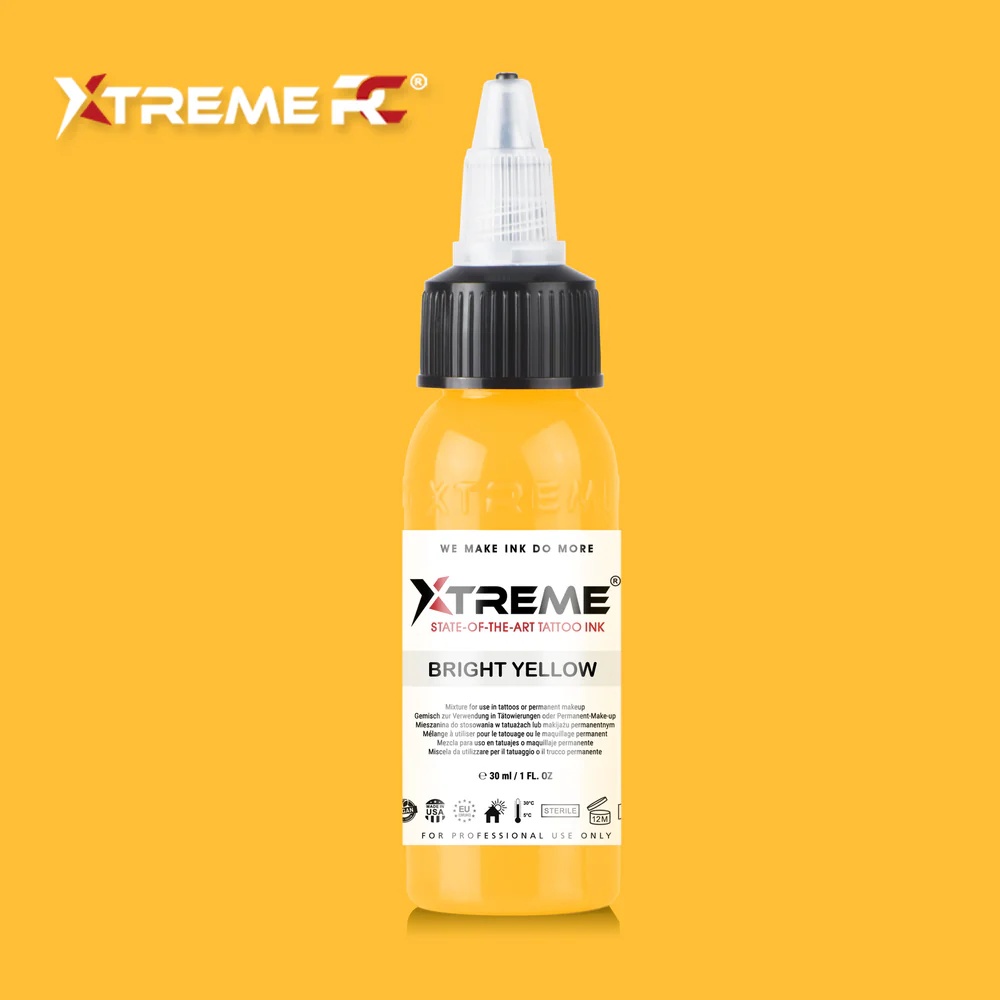XTREME Bright Yellow пигмент насыщенный плотный желтый 30 мл