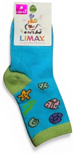 Носки 17896355_440538635 1 пара синий 4-5 лет