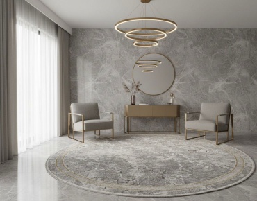 Ковер NAZAR TEXTILE 350x350 см, короткий ворс, Казахстан