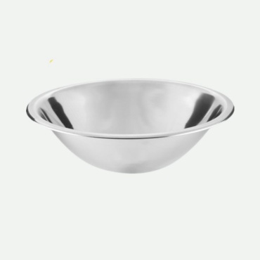 Миска 10х24 см, сталь, 1 шт
