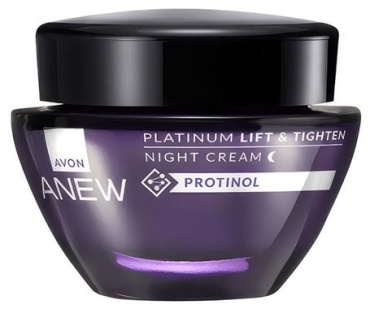 Avon крем Anew Platinum Ночной крем для лица „Лифтинг и упругость” для лица, для зоны декольте 50 мл