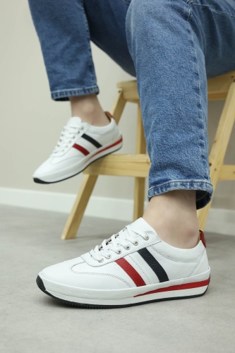 Кроссовки FastStep Кожаные кроссовки белый