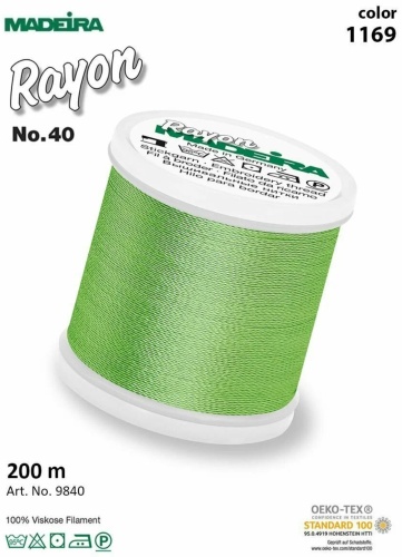 Madeira Rayon №40 9840-1169 200 м 1 шт
