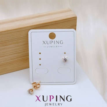 Пусеты Xuping Jewelry титан, пластик