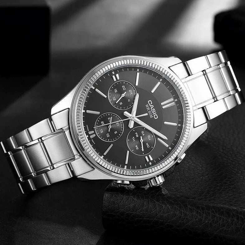 Кварцевые CASIO Watch-1375D-1 нержавеющая сталь