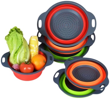 Миска-дуршлаг Kitchen Tools 30404140_627754972 29 см пластик, силикон, 1.5 л 1 шт