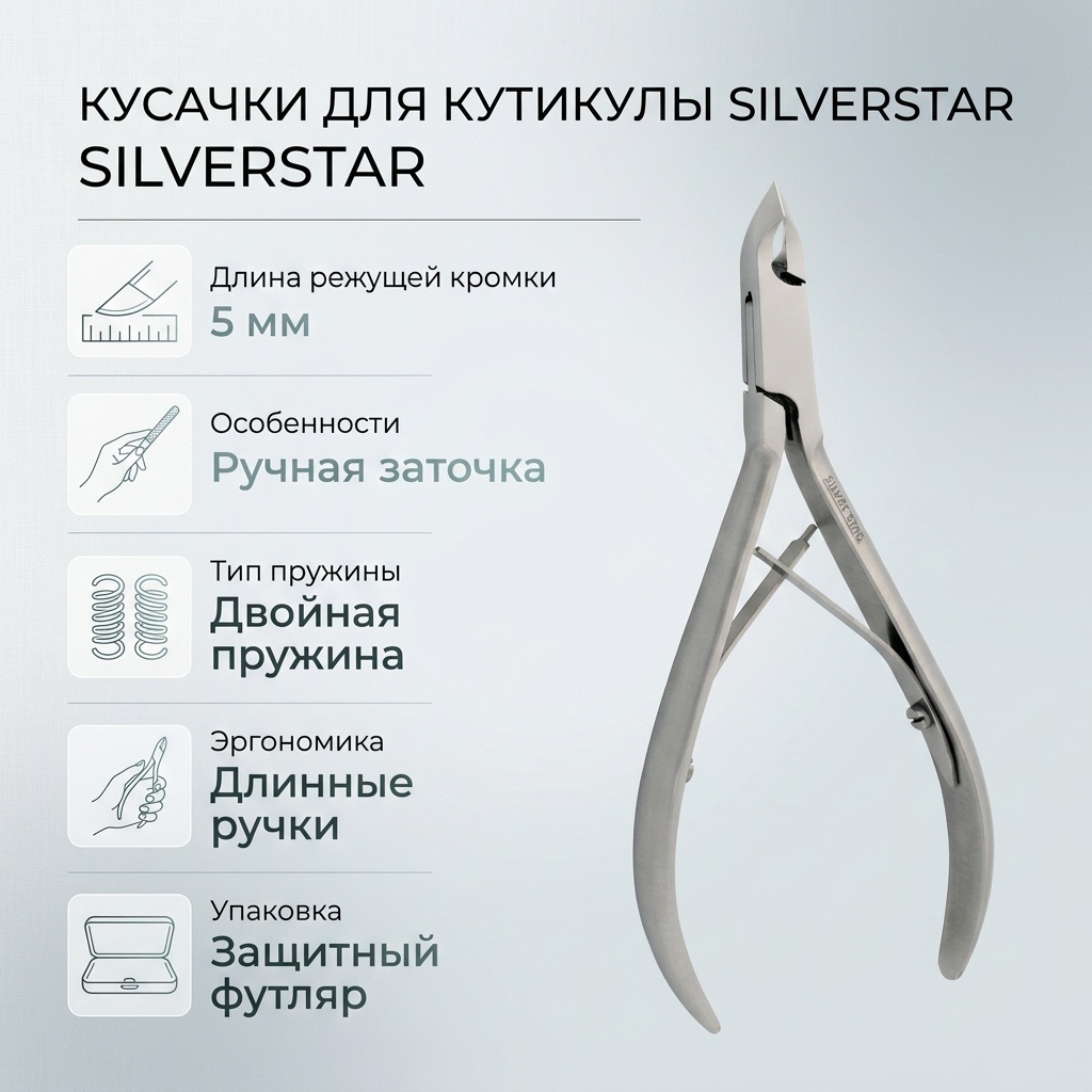 SILVERSTAR кусачки-щипчики 101250242 1 шт