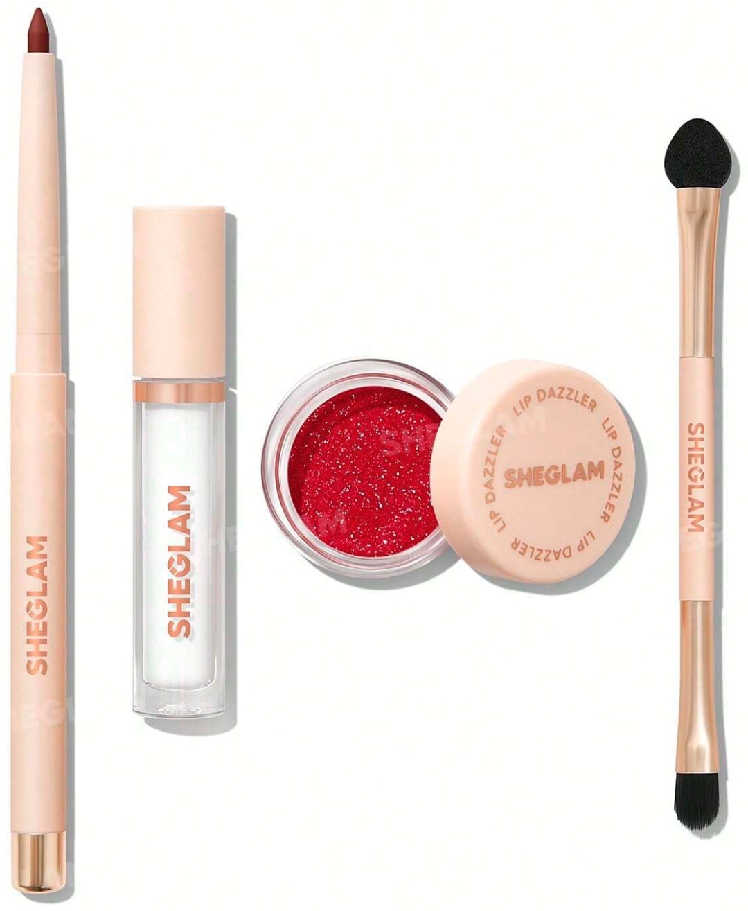 SHEGLAM Lip Dazzler глиттер для губ Curtain Call набор декоративной косметики для женщин