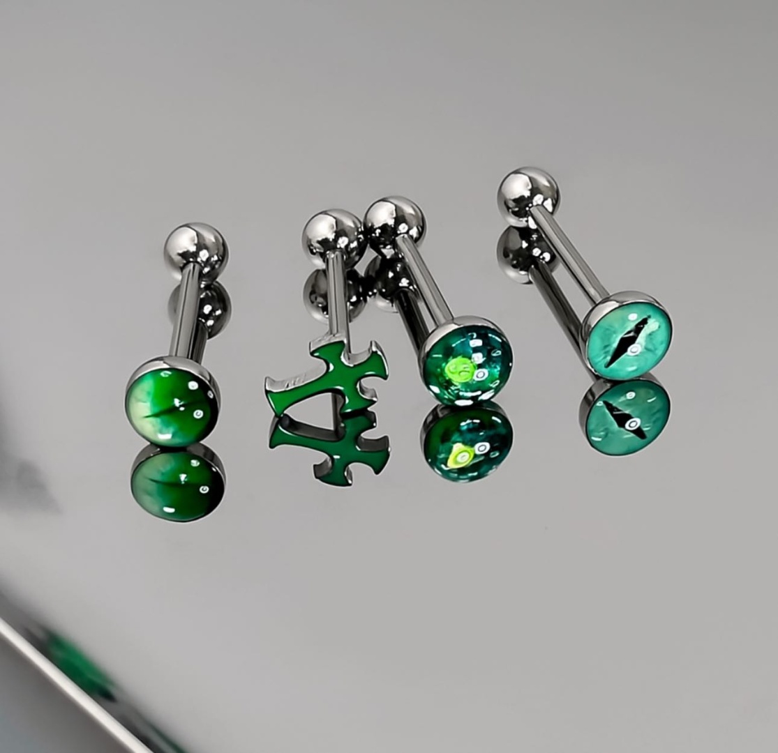 Штанга хирургическая сталь, без вставок, 1.6*14mm