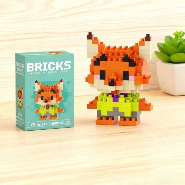 Конструктор Bricks Bricks Лис W-029, деталей 180 шт