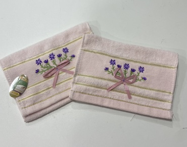 Полотенце Home Collection 50x26 см, махровая ткань, 1 шт,