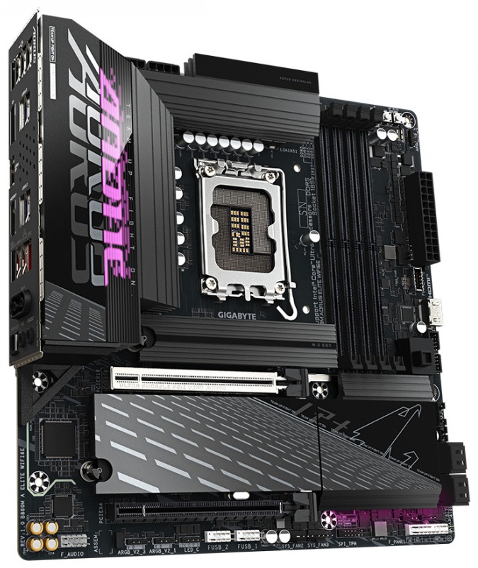 Материнская плата GIGABYTE B860M AORUS ELITE WIFI6E