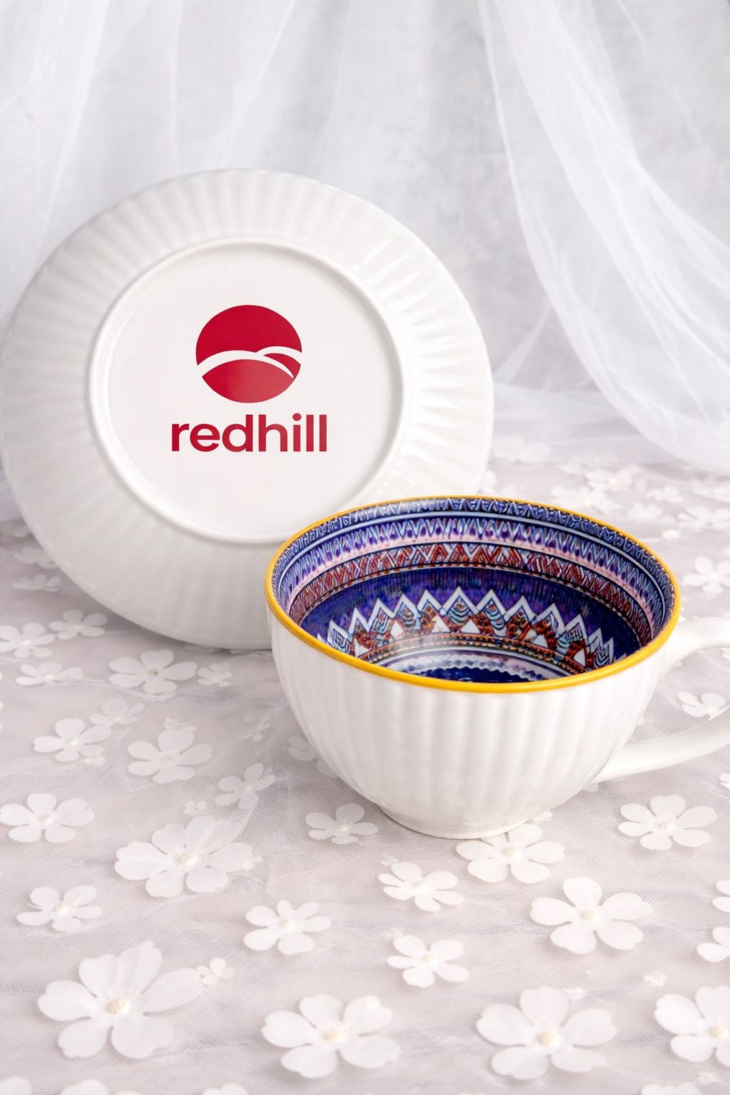 Сервиз на 1 персону REDHILL Восточный узор, предметов: 2, чайно-столовый, керамика