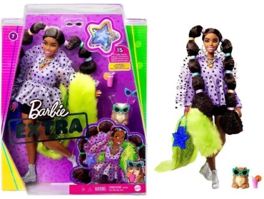 Кукла-модель Mattel Barbie Экстра с переплетенными хвостиками 29 см