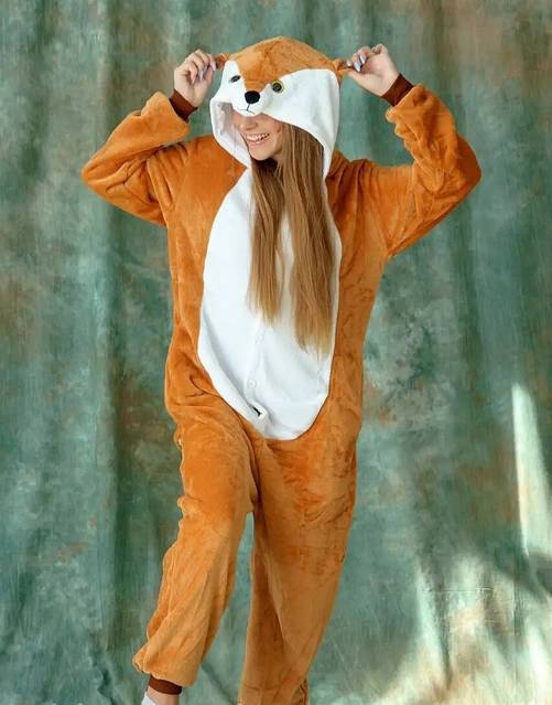 Кигуруми Kigurumi_vkz коричневый