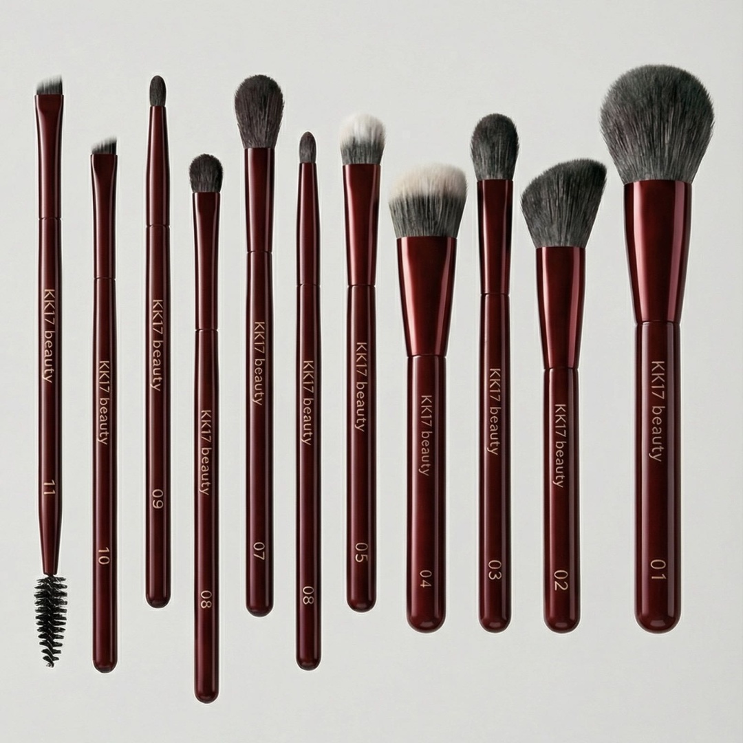 KK17 beauty Набор кистей для макияжа 11